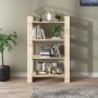 Estantería/divisor de espacios madera maciza pino 80x35x125 cm en Librerías y estanterías | Comprar online en Foru.es