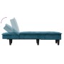 Sofá diván de terciopelo azul de vidaXL, Divanes - Ref: Foro24-352843, Precio: 147,74 €, Descuento: %