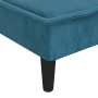 Sofá diván de terciopelo azul de vidaXL, Divanes - Ref: Foro24-352843, Precio: 147,74 €, Descuento: %