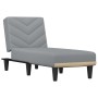 Sofá diván de tela gris claro de vidaXL, Divanes - Ref: Foro24-352853, Precio: 136,00 €, Descuento: %