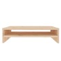 Soporte de monitor madera maciza de pino 50x24x13 cm en Muebles TV | Comprar online en Foru.es