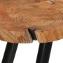Mesa alta de troncos madera maciza de acacia 90x54x105 cm de vidaXL, Mesas de cocina y de comedor - Ref: Foro24-351786, Preci...