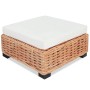 Juego de sofás de 16 piezas ratán natural de vidaXL, Sofás - Ref: Foro24-244625, Precio: 870,69 €, Descuento: %