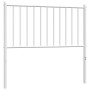 Cabecero de metal blanco 90 cm de vidaXL, Cabeceros y pies de cama - Ref: Foro24-350959, Precio: 25,10 €, Descuento: %