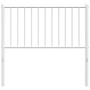 Cabecero de metal blanco 90 cm de vidaXL, Cabeceros y pies de cama - Ref: Foro24-350959, Precio: 25,10 €, Descuento: %