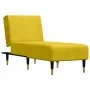Sofá diván de terciopelo amarillo de vidaXL, Divanes - Ref: Foro24-352806, Precio: 153,89 €, Descuento: %