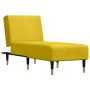 Sofá diván de terciopelo amarillo de vidaXL, Divanes - Ref: Foro24-352806, Precio: 156,40 €, Descuento: %