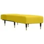 Sofá diván de terciopelo amarillo de vidaXL, Divanes - Ref: Foro24-352806, Precio: 153,89 €, Descuento: %