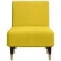 Sofá diván de terciopelo amarillo de vidaXL, Divanes - Ref: Foro24-352806, Precio: 153,89 €, Descuento: %