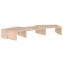 Soporte para monitor madera maciza de pino 60x24x10,5 cm en Muebles TV | Comprar online en Foru.es