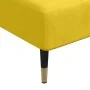 Sofá diván de terciopelo amarillo de vidaXL, Divanes - Ref: Foro24-352806, Precio: 153,89 €, Descuento: %