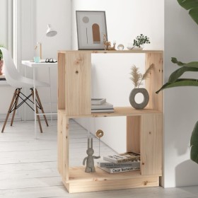Estantería/divisor de espacios madera maciza pino 51x25x70 cm en Librerías y estanterías | Comprar online en Foru.es