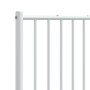 Cabecero de metal blanco 193 cm de vidaXL, Cabeceros y pies de cama - Ref: Foro24-350968, Precio: 34,28 €, Descuento: %
