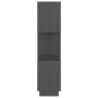 Estantería/divisor de espacios madera de pino gris 51x25x101 cm en Librerías y estanterías | Comprar online en Foru.es