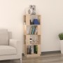 Estantería/divisor de espacios madera maciza pino 51x25x132 cm en Librerías y estanterías | Comprar online en Foru.es