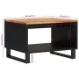 Solid acacia wood coffee table 60x50x40 cm by vidaXL, Coffee table - Ref: Foro24-352874, Price: 67,64 €, Discount: %