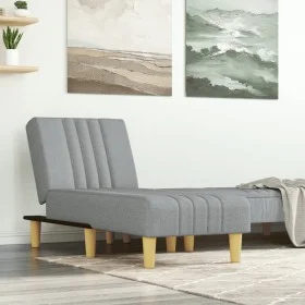 Sofá diván de tela gris claro de vidaXL, Divanes - Ref: Foro24-352819, Precio: 151,76 €, Descuento: %