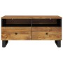 Mesa de centro madera maciza mango y contrachapada 80x54x40 cm de vidaXL, Mesas de centro - Ref: Foro24-351957, Precio: 157,3...