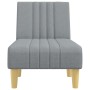 Sofá diván de tela gris claro de vidaXL, Divanes - Ref: Foro24-352819, Precio: 133,43 €, Descuento: %