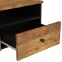 Mesa de centro madera maciza mango y contrachapada 80x54x40 cm de vidaXL, Mesas de centro - Ref: Foro24-351957, Precio: 157,3...