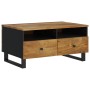 Mesa de centro madera maciza mango y contrachapada 80x54x40 cm de vidaXL, Mesas de centro - Ref: Foro24-351957, Precio: 157,3...