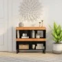 Armario auxiliar madera maciza de acacia 85x33x75 cm de vidaXL, Mesitas de noche - Ref: Foro24-352898, Precio: 67,51 €, Descu...