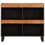 Armario auxiliar madera maciza de acacia 85x33x75 cm de vidaXL, Mesitas de noche - Ref: Foro24-352898, Precio: 68,11 €, Descu...
