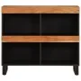 Armario auxiliar madera maciza de acacia 85x33x75 cm de vidaXL, Mesitas de noche - Ref: Foro24-352898, Precio: 67,51 €, Descu...