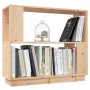 Estantería/divisor de espacios madera maciza pino 80x25x70 cm en Librerías y estanterías | Comprar online en Foru.es