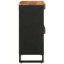 Armario auxiliar madera maciza de acacia 85x33x75 cm de vidaXL, Mesitas de noche - Ref: Foro24-352898, Precio: 68,11 €, Descu...