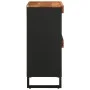 Armario auxiliar madera maciza de acacia 85x33x75 cm de vidaXL, Mesitas de noche - Ref: Foro24-352898, Precio: 67,51 €, Descu...
