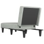 Sofá diván de terciopelo gris claro de vidaXL, Divanes - Ref: Foro24-352860, Precio: 139,60 €, Descuento: %