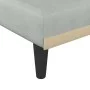 Sofá diván de terciopelo gris claro de vidaXL, Divanes - Ref: Foro24-352860, Precio: 142,90 €, Descuento: %
