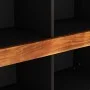 Armario auxiliar madera maciza de acacia 85x33x75 cm de vidaXL, Mesitas de noche - Ref: Foro24-352898, Precio: 67,51 €, Descu...
