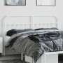 Cabecero de metal blanco 180 cm de vidaXL, Cabeceros y pies de cama - Ref: Foro24-352663, Precio: 45,50 €, Descuento: %