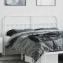 Kopfteil aus weißem Metall, 180 cm von vidaXL, Kopf- und Fußteile - Ref: Foro24-352663, Preis: 44,79 €, Rabatt: %