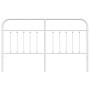 Cabecero de metal blanco 180 cm de vidaXL, Cabeceros y pies de cama - Ref: Foro24-352663, Precio: 45,50 €, Descuento: %