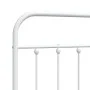 Kopfteil aus weißem Metall, 180 cm von vidaXL, Kopf- und Fußteile - Ref: Foro24-352663, Preis: 44,79 €, Rabatt: %