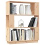 Estantería/divisor de espacios madera maciza pino 80x25x101 cm en Librerías y estanterías | Comprar online en Foru.es