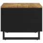 Mesa de centro de madera maciza mango 55x50x40 cm de vidaXL, Mesas de centro - Ref: Foro24-352880, Precio: 68,45 €, Descuento: %