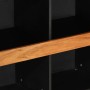 Armario auxiliar madera maciza de acacia 85x33x107 cm de vidaXL, Mesitas de noche - Ref: Foro24-352902, Precio: 84,53 €, Desc...