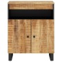 Aparador con 2 puertas madera maciza de mango 60x33x75 cm de vidaXL, Aparadores - Ref: Foro24-352913, Precio: 129,89 €, Descu...