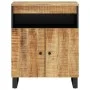 Aparador con 2 puertas madera maciza de mango 60x33x75 cm de vidaXL, Aparadores - Ref: Foro24-352913, Precio: 127,26 €, Descu...