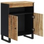 Aparador con 2 puertas madera maciza de mango 60x33x75 cm de vidaXL, Aparadores - Ref: Foro24-352913, Precio: 129,89 €, Descu...