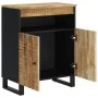 Sideboard mit 2 Türen aus massivem Mangoholz 60x33x75 cm von vidaXL, Sideboards - Ref: Foro24-352913, Preis: 127,26 €, Rabatt: %