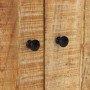 Aparador con 2 puertas madera maciza de mango 60x33x75 cm de vidaXL, Aparadores - Ref: Foro24-352913, Precio: 129,89 €, Descu...