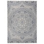 Alfombra de exterior de tejido plano rayas azules 160x230 cm de vidaXL, Alfombras - Ref: Foro24-340832, Precio: 57,40 €, Desc...