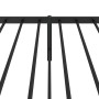 Estructura de cama con cabecero metal negro 100x200 cm de vidaXL, Camas y somieres - Ref: Foro24-350859, Precio: 83,11 €, Des...