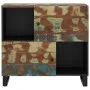 Aparador con 2 puertas de madera maciza reciclada 80x33x75 cm de vidaXL, Aparadores - Ref: Foro24-352923, Precio: 123,24 €, D...