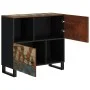 Aparador con 2 puertas de madera maciza reciclada 80x33x75 cm de vidaXL, Aparadores - Ref: Foro24-352923, Precio: 123,24 €, D...